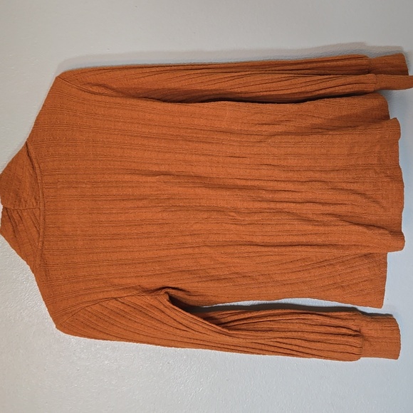 Maeve | Gold Rafela Hacci Surplice Top Size Small - Picture 5 of 11